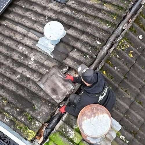 Een dakrenovatie bij oud pannendak in Uden